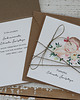 kartki scrapbooking Kartka na chrzest z kopertą