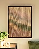makramy Makramowy obraz w ramie FOREST