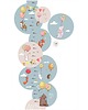 naklejki ścienne do pokoju dziecka Naklejka miarka Bubble Dreams 150x80cm