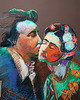 obrazy Frida i Diego  /sucha pastela
