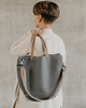 torby na ramię Marmollada - torebka bawełniana tN szara + b