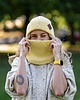 szale damskie Damski komin bawełniany "Banan"