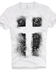 t-shirty męskie T-shirt męski UNDERWORLD Cross biały