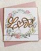 zaproszenia i kartki na ślub Kartka z życzeniami (gotowymi) LOVE