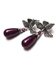 kolczyki srebrne Kolczyki srebrne Orchid vol. 13 /pearls/