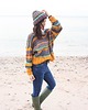 swetry damskie  Sweter handmade   z wełną moher