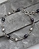 bransoletki z kamieni naturalnych Dark pearls - bransoletka