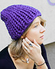 czapki damskie Czapka Beanie 100% merino organic