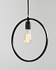 lampy wiszące Lampa geometryczna industrialna wisząca Veto - czarna lub biała