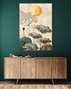 plakaty Lotus - Plakat, druk - Chiński Orient, Harmonia Zen, Roślinny #17