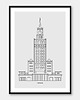 plakaty Plakat Inspirujące Miasta - Warszawa