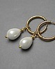 kolczyki pozłacane Kolczyki pozłacane Pearls [white] perły vol. 19
