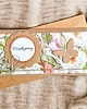 kartki scrapbooking Podziękowanie : dziękujemy : kartka-kopertówka : kwiaty