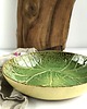 miski i misy Misa ceramiczna zielona miska Liść