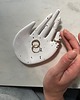pojemniki na biżuterię Ceramiczna Łapka Handmade Talerzyk na Biżuterię Dalmatyńczyk