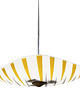 lampy wiszące Lampa sufitowa typ Parasol w stylu Brusel Napako Czechosłowacja lata 60.