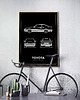 plakaty Plakat Legendy Motoryzacji - Toyota AE86