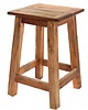 stołki Stołek Bora-Bora, drewno z recyklingu, 45cm