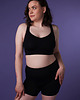 majtki damskie Majtki szorty Body komfort 009BD czarny