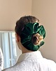 gumki do włosów Big scrunchie Świąteczna Zieleń