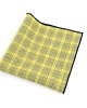 akcesoria - inne Poszetka żółta w kratę