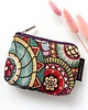 portfele damskie Portfel etui na karty z żakardu Lumbini