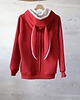 bluzy męskie Bluza Męska Malinowy KRÓLIK z Uszami