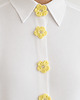Akcesoria pozostałe Buttoned up butter yellow: nakładki na guziki 6 szt
