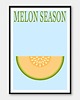 plakaty Plakat MELON - MELON SEASON- z serii FRUIT SEASON