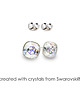 kolczyki swarovski Srebrne kolczyki z kryształami marki Swarovski