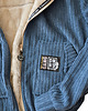 kurtki damskie Sztruksowa Kurtka Teddy Dusty Blue