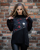bluza z kapturem damska Bluza Skulls and Roses