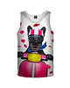 t-shirty dla dziewczynki Bokserka Top Girl DR.CROW Dog on Scooter