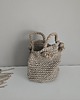 torebki mini Mini Torba ze sznurka konopnego