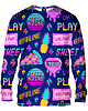 bluzy męskie Bluza Bez Kaptura Męska DR.CROW Sweet Style