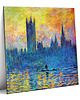magnesy Parlamet w Londynie zimą - C. Monet - magnes