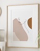 plakaty Plakat Szkic Kobiety Abstrakcja Line art P422