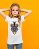 t-shirty dla dziewczynki Koszulka junior Jeleń Ornament