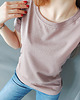 t-shirt damskie T-SHIRT I274 CAPPUCCINO