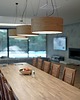 lampy wiszące Lampa wisząca LEEA - HANGING OAK  60 cm. Klosz fornir dąb.