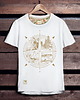 t-shirty męskie Koszulka męska RÓŻA WIATRÓW kompas biała
