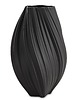 wazony Wazon porcelanowy 34x18x18 cm MARIKO czarny