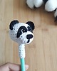 akcesoria różne Ozdoba na ołówek panda