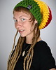 czapki damskie DreadLove Rasta 07