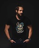 t-shirty męskie Koszulka organiczna z nadrukiem Sea Skull