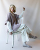 swetry damskie  100% Merino sweter kamizelka na drutach