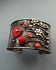 bransoletki wire wrapping Przyjdź z kwiatami - bransoletka