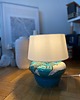 lampy stołowe Rzeźba ceramiczna z kolekcji  Laguna z funkcją lampy
