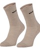 skarpetki męskie Sportowe skarpety trekking  merino wool beżowe