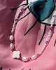 chokery Choker z koralikami i perłami i muszlą